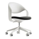 Buro Konfurb Loop chair in white.