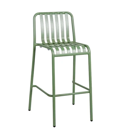 Bordeaux bar stool in olive green.