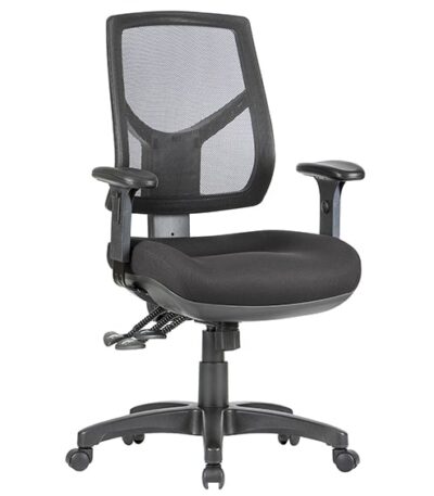 Hino ergonomic office chair with arms.