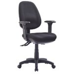 P350 high back office chair with arms.
