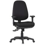 TR600 ergonomic office chair with arms.