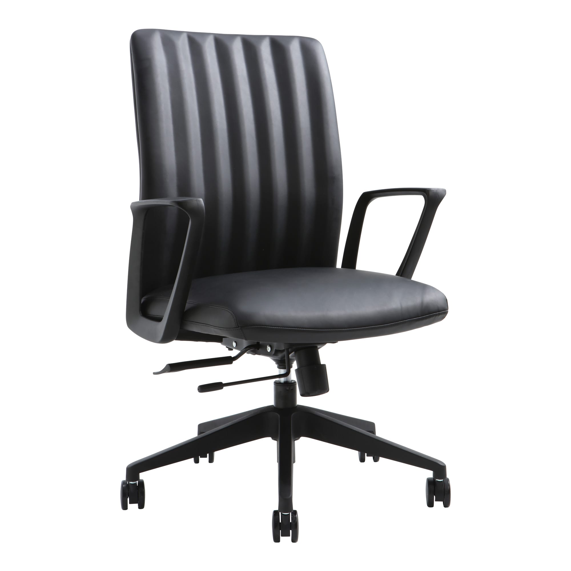 158-PU3_Alt_1_LR Artemis medium back executive chair.