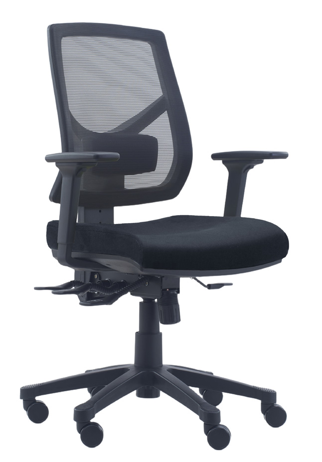 BreezeArms Breeze ergonomic office chair.
