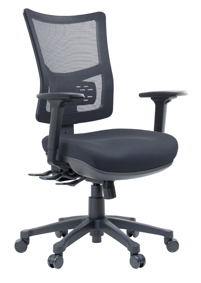 CloudArms Cloud ergonomic office chair with arms.