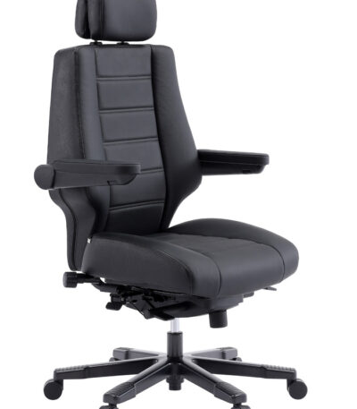 Enduro leather executive office chair.