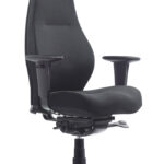 Impact executive office chair with headrest.