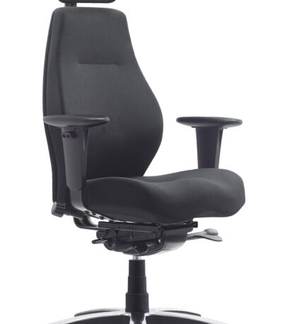 Impact executive office chair with headrest.