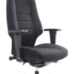 Lander executive office chair with headrest.
