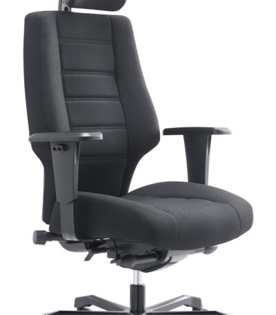 Lander executive office chair with headrest.