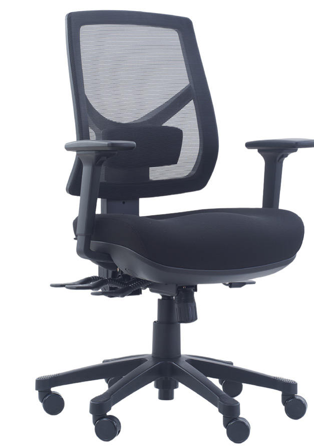 LotusArms Lotus ergonomic office chair with arms.