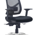 Metric ergonomic office chair with arms.