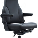Stanza executive leather chair.