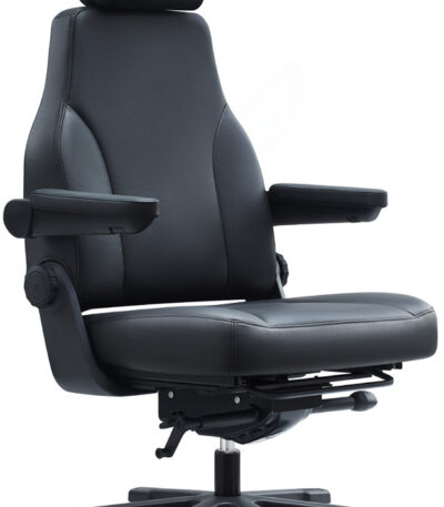 Stanza executive leather chair.