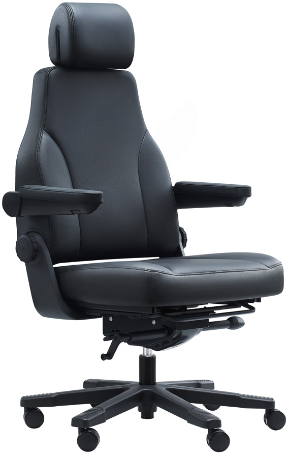 Stanza Stanza executive leather chair.