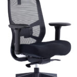 Voxa executive mesh office chair with headrest.