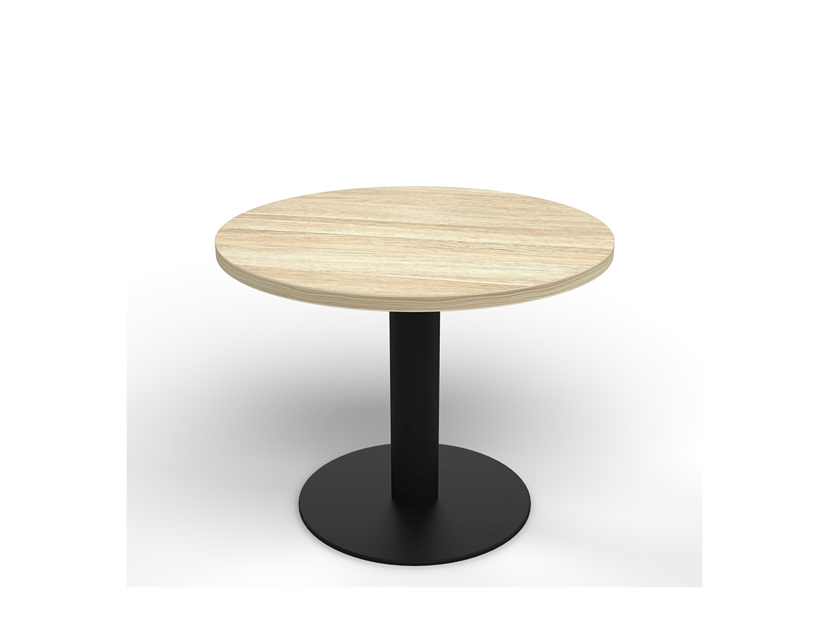 OG_EKDCT6_NO EkoSystem coffee table with new oak melamine top and black base.