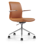 Atta meeting chair in tan.