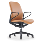 Carey executive chair in tan.