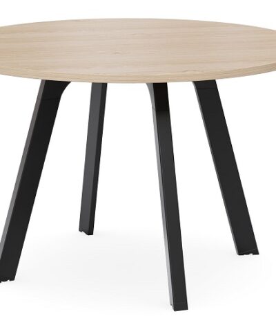 Toro meeting table with black base.